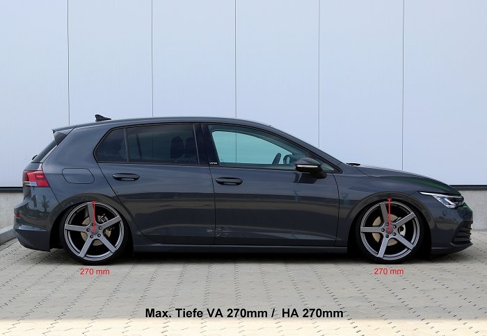 TA Technix Gewindefahrwerk Deep  für Volkswagen (VW) Golf 8 